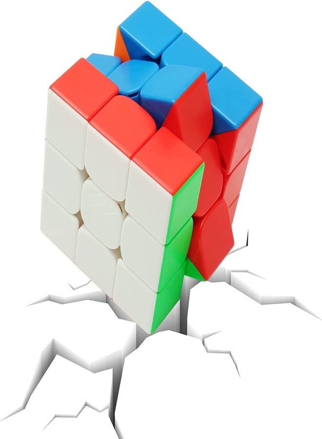 مجموعة مكعبات السرعة من AUTHFORT، مجموعة المكعبات السحرية المكونة من 2x2x2 و3x3x3 Megaminx M، مكعب خماسي الأضلاع، مكعب أحجية أملس (3 قطع) - Image 3